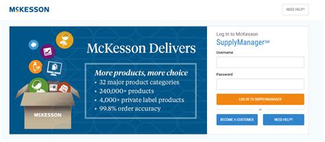 mckesson provider login.